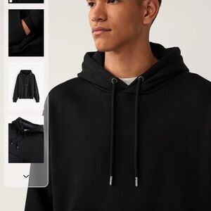 Zara Black Hoodie for Men